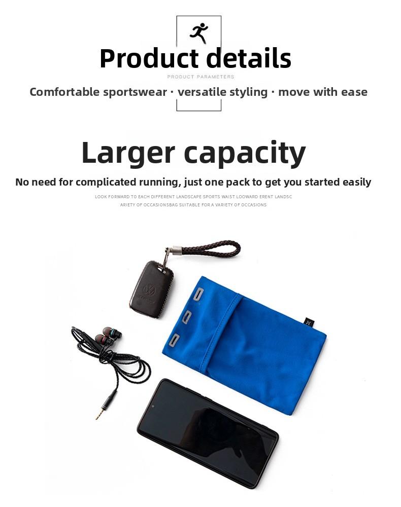 Sports mobile phone arm bag men's and women's outdoor fitness equipment running arm bag arm with arm cover