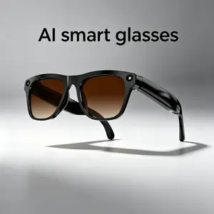 Xkone Smart Glasses 1080P HD Camera, Triple Replacement Sunglasses, Ai Translation, Chat Gpt, 290mah Battery, Bluetooth-compatible Voice Assistant