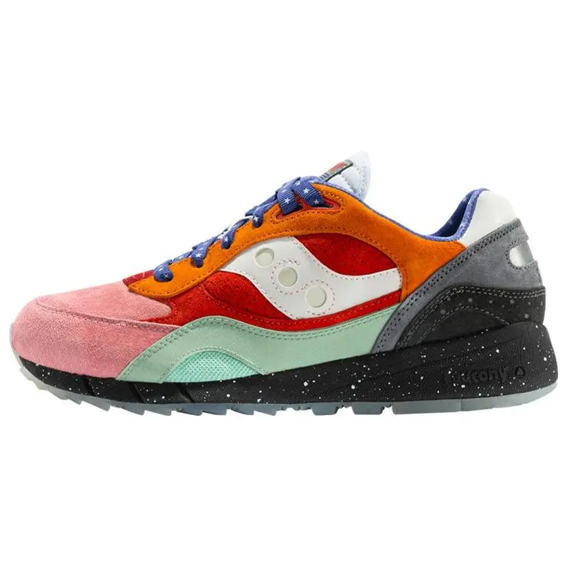 Saucony Shadow 6000 Classic Retro Leather Sneakers for Men and Women with Non-Slip Durable Low-Top Design Verifiable, with credentials and supporting global authentication