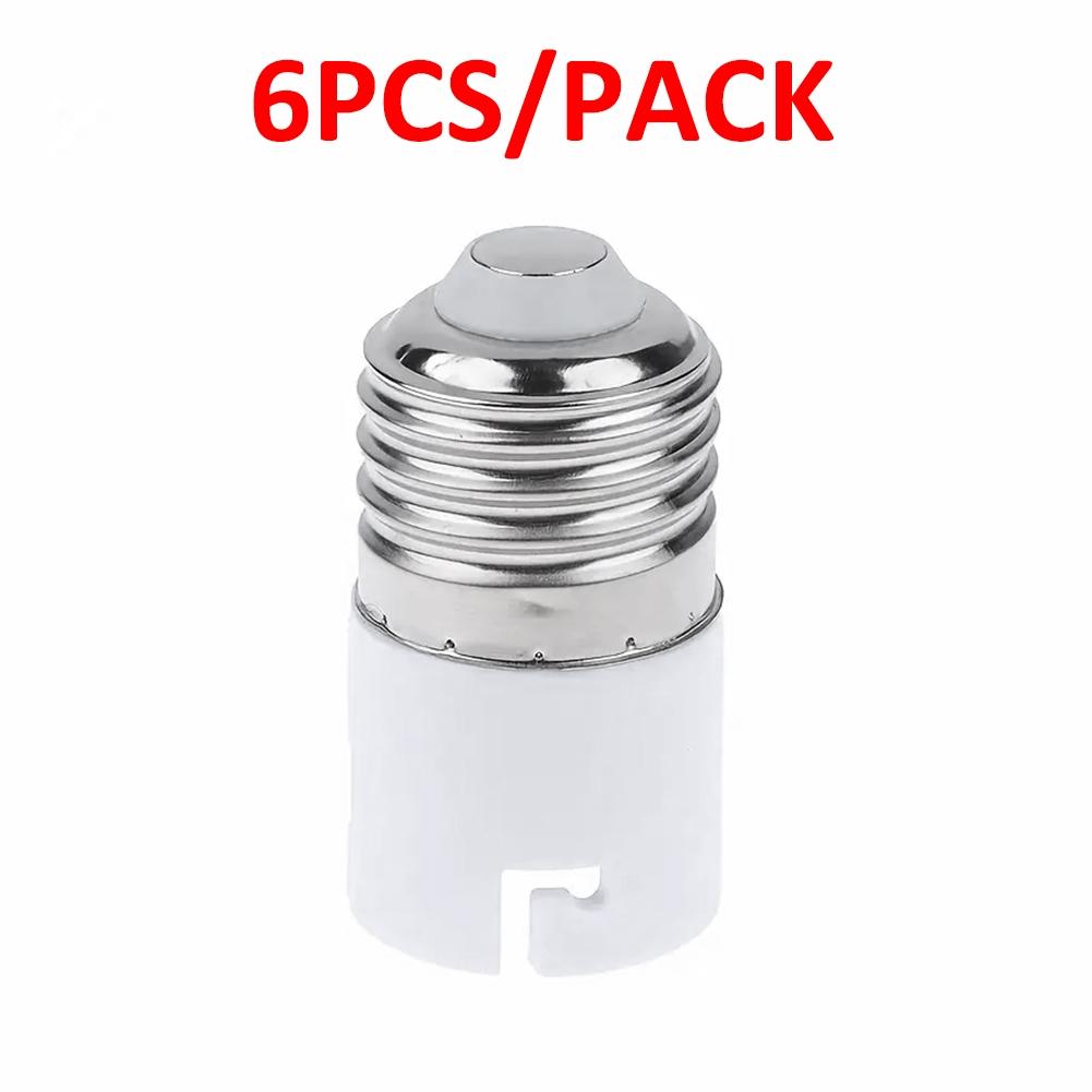 High-Quality B22 to E27 Lamp Socket Adapter for Lighting Fixtures,Bulbs & Lamp, Electrical Appliances Sturdy Bakelite Material,Durable Electrical Wood Material, B22 Base for Lamp Holder Adapter , Flexible Arm for Easy Home and Office Use