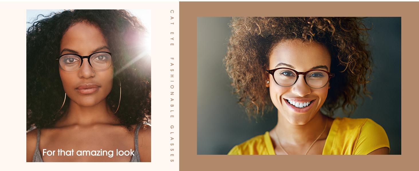 Bifocal Reading Glasses Women Blue Light Computer Progressive Readers Fashion Round Nerd Retro Clear Top Designer Stylish Cute Ladies Oval No Line Eyewear Black Leopard 2 pack LK6023 +300