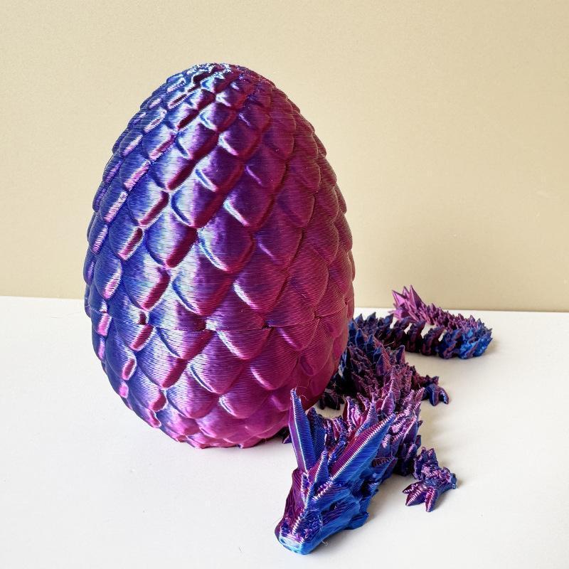 3D Dragon Egg, Halloween, Christmas, New Year, Easter Gifts for Family and Friends, Holiday Party Gifts, Room Decor, Living Room Decoration, Desktop Decor, Fun Gifts, Home Decor Statue, Collectible Figurine