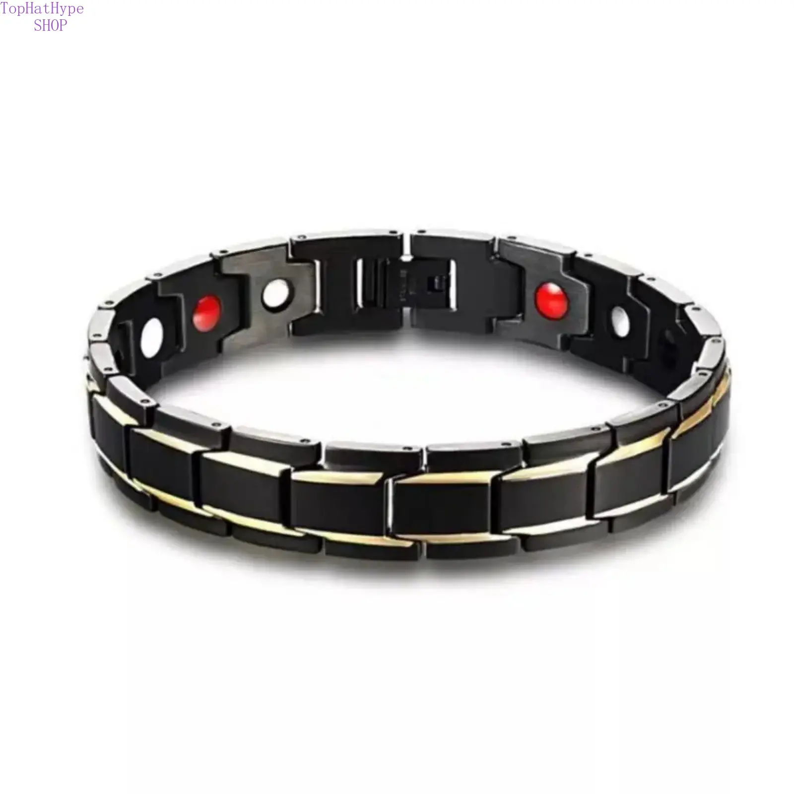2026 hot-selling detachable magnet bracelet European and American men's magnet bracelet magnetic bracelet (send disassembler)