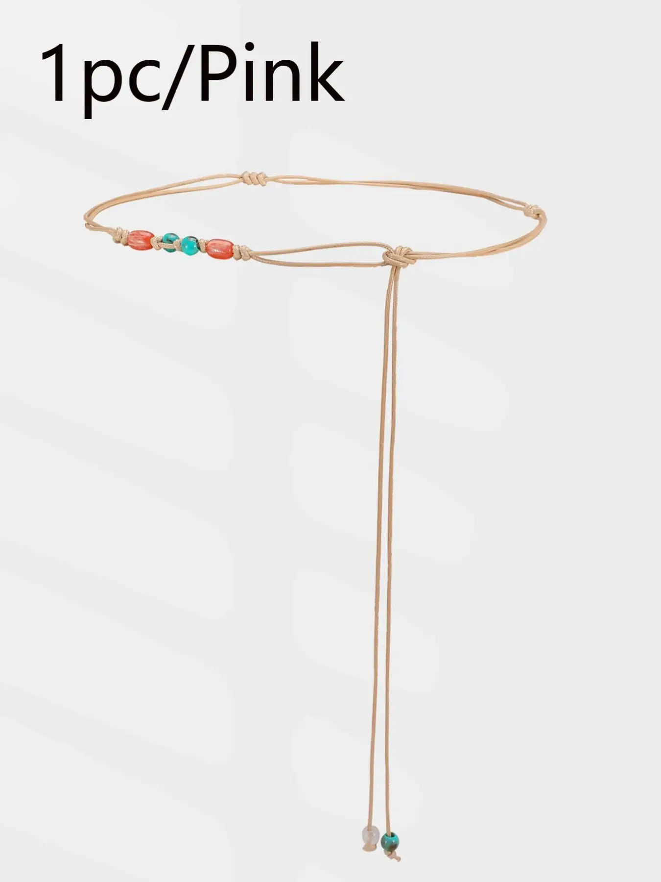 1 Pc Boho Braided PU Waist Rope, Tassel Adjustable Waist Belt for Women, Match Shirts Dresses Daily Outfit