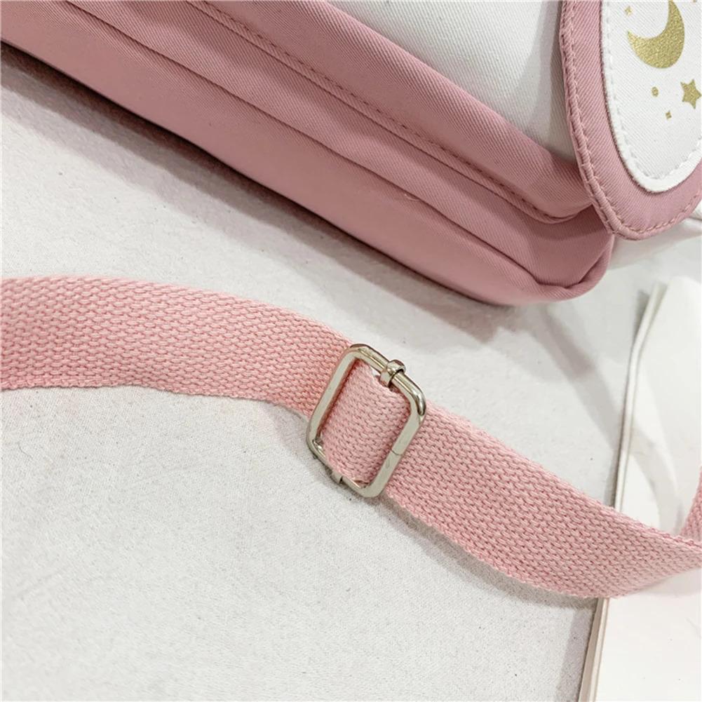 Y2K Cute Girl Lolita Bow Rabbit Shoulder Bag Women Star Moon Canvas Crossbody Bags Korean Kawaii Satchel Bag Sweet Messenger Bag Y2K Cute Girl Lolita Bow Rabbit Shoulder Bag Women Star Moon Canvas Crossbody Bags Korean Kawaii Satchel Bag Sweet Messenger Bag