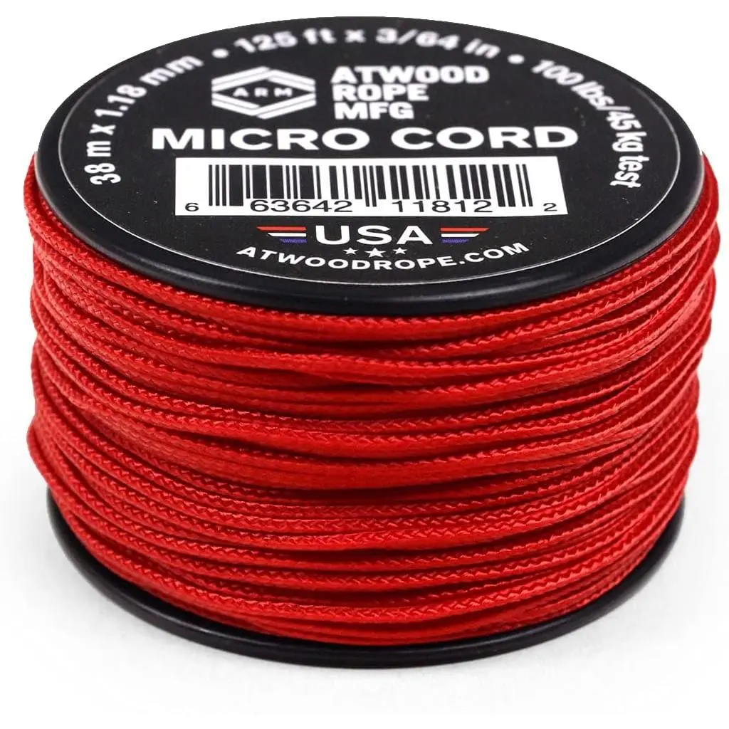 Reusable Nylon Micro Cord Spool - Versatile Rope for Fishing Gear, Camping Accessories