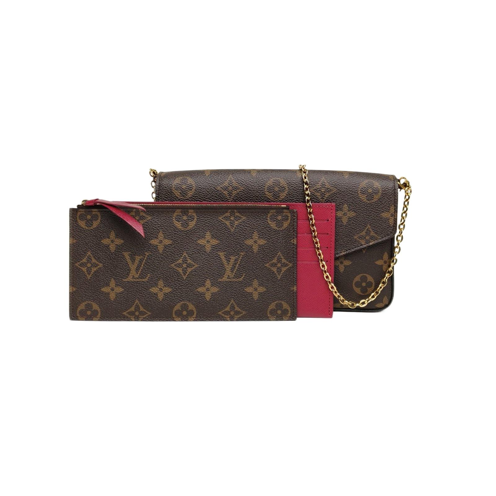 Pre-owned Louis Vuitton 【Alea】LOUIS VUITTON POCHETTE FELICIE Felice Pochette