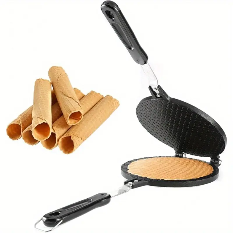1 household waffle cone machine/ice cream cone machine/waffle machine/non stick Chicken rolls machine/waffle bowl machine/ice cream waffle dessert/