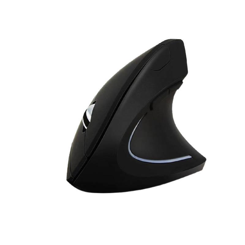 Vertical Wireless Mouse for Computer, Rechargeable, Upright Grip, Large Hand Size, Bluetooth USB Wireless Charging