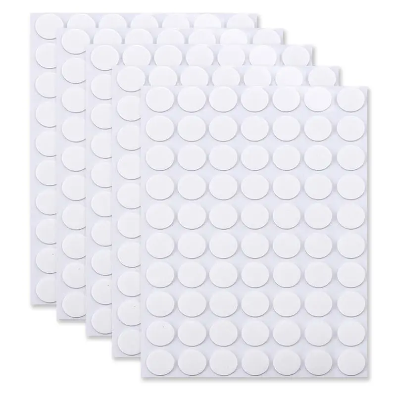 350 count Double Sided Adhesive Dots Removable Stickers  Round Putty No Trace Clear for Festival Decoration 20mm
