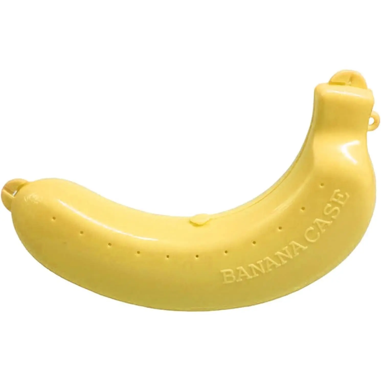 Yellow Banana Storage  Outdoor Travel Case,  Containers,Keep  Banana Keeper and Protector, Cute Banana Carrier Storage Box for Picnic Camping  Containers