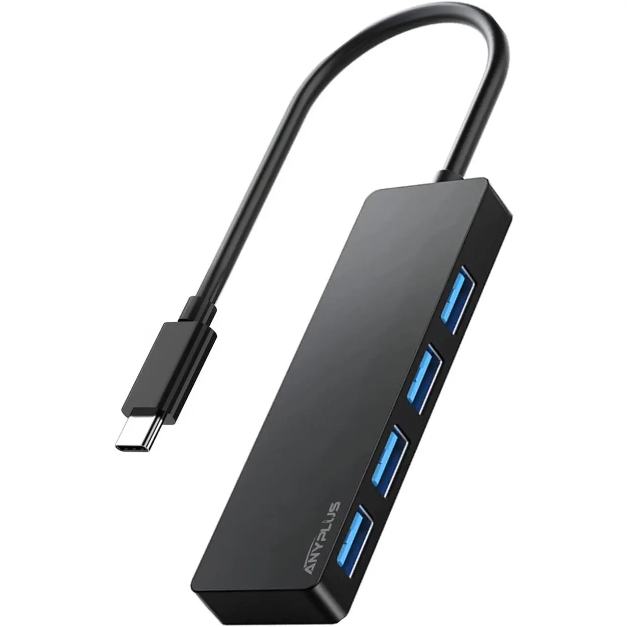 USB C Hub, 4 Ports USB 3.0 Hub Splitter with 5Gbps Data Transfer, USB C Splitter for Type C MacBook,  Pro, iMac, Surface, XPS, Flash Drive, Mobile HDD