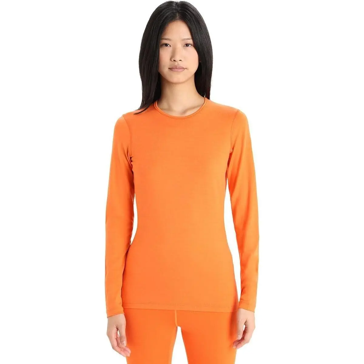 Icebreaker Merino Womens 200 Oasis Long Sleeve Thermal Cold Weather Base Layer T-Shirt