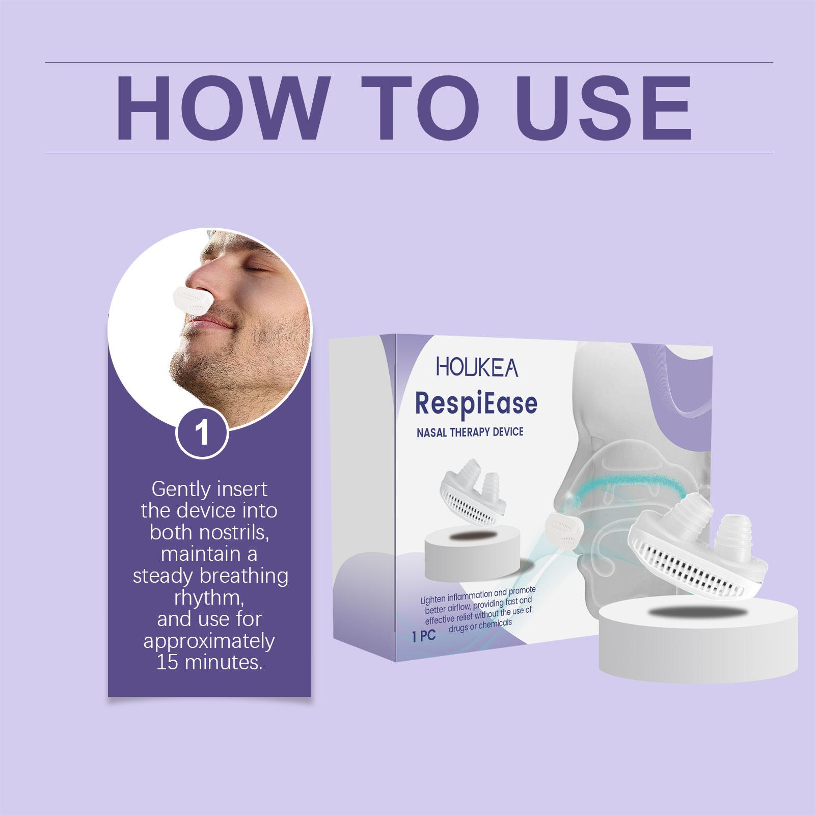 Houkea Nasal Care Device Relieves Nasal Discomfort, Gentle Cleansing and Care, Enjoy Fresh Air Care