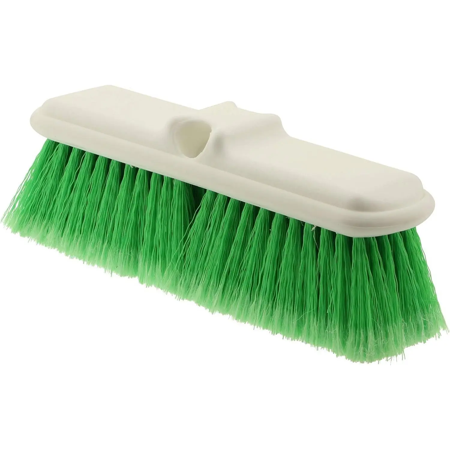 10-Inch Bi-Level Super Soft Car Wash Brush – Non-Scratch Soft Bristle Cleaning Brush for Cars, Trucks, Boats & RVs, Multi-Surface Exterior Brush with Threaded Handle CompatibilityGift