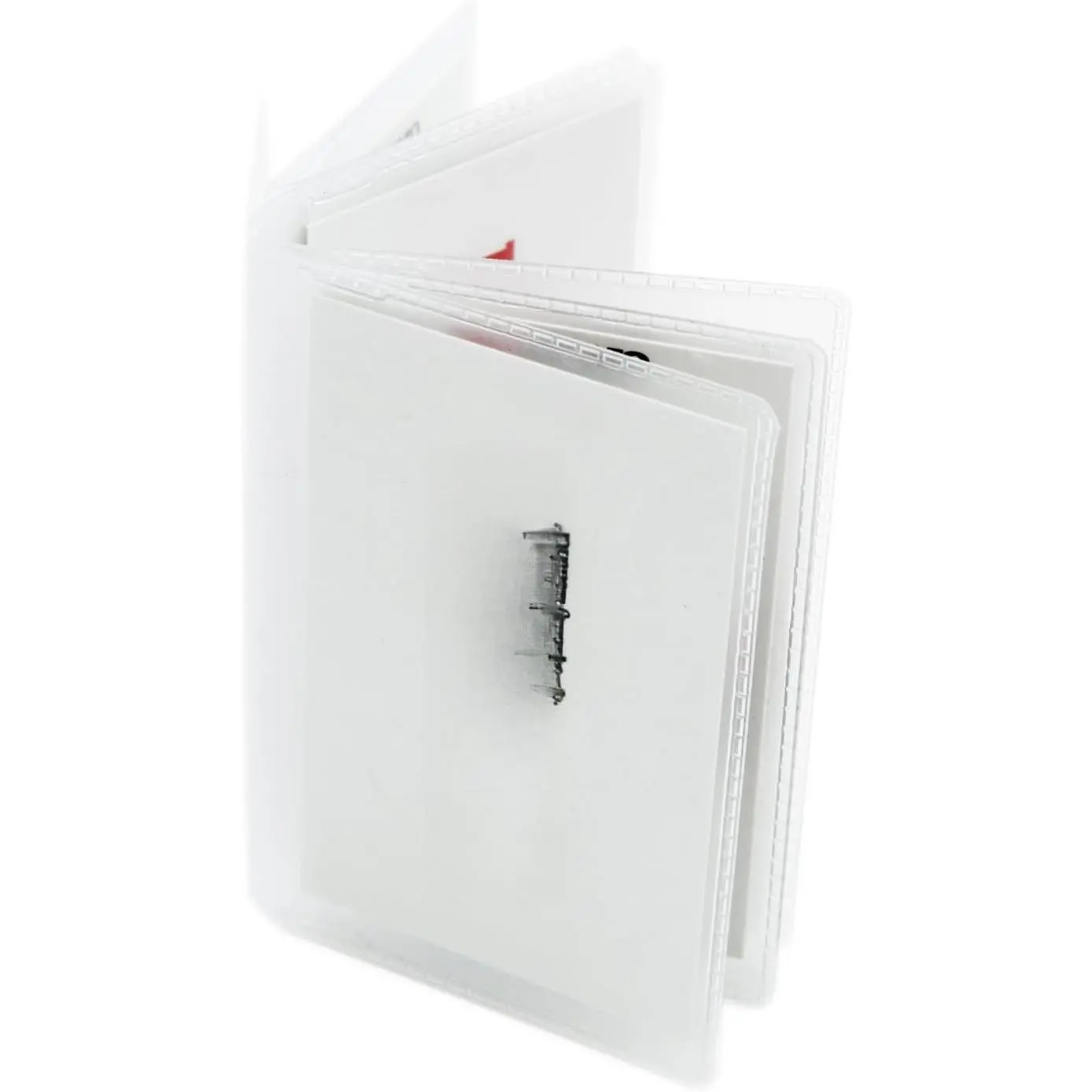 SET OF 2 Wallet Inserts  6 Page Card Holder for Bifold or Trifolds Wallet