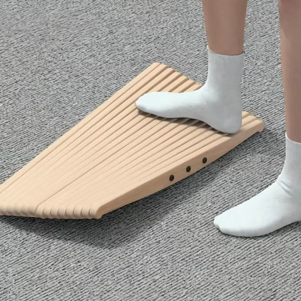 Balance board, yoga exercise equipment, foot massage board, decompression training board, ankle strength standing board