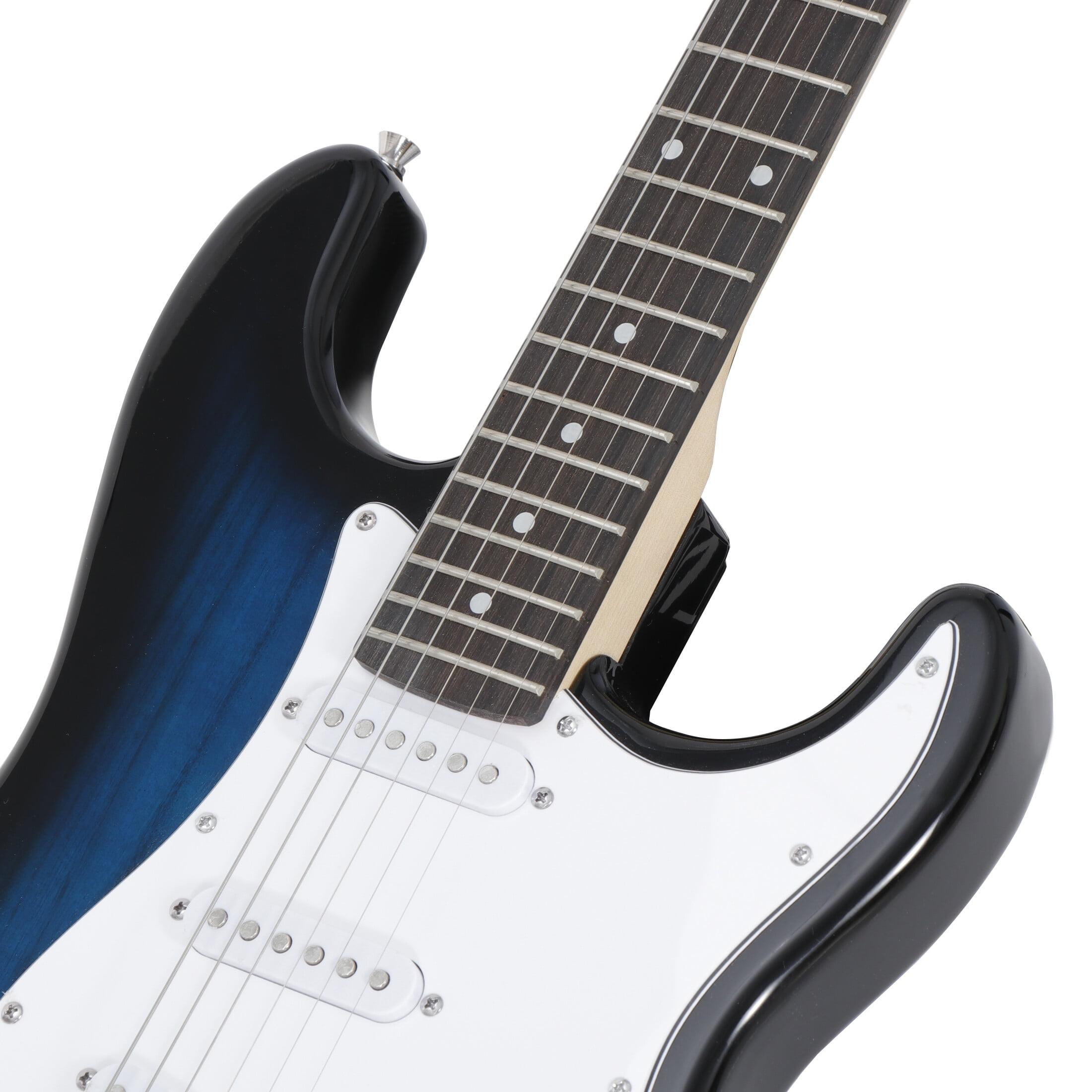 ZENY 39-inch Full Size Electric Guitar for Beginner W/Amp & Accessories Pack, Right-Handed Blue