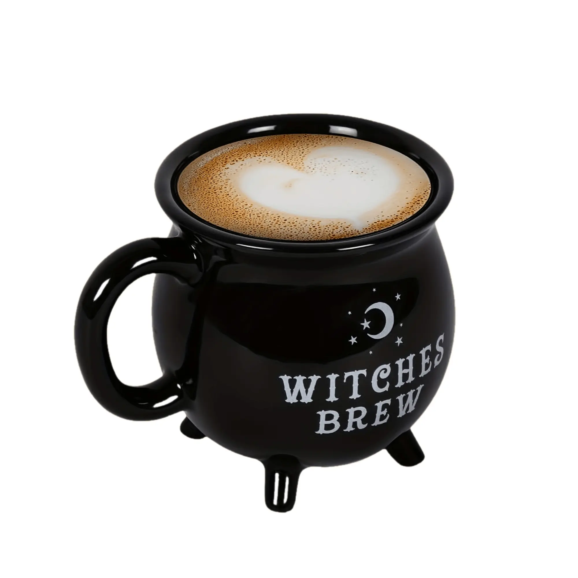 Halloween Magic Witch Crucible Mug, Witch Potion Design Coffee Tea Cup, Perfect Halloween Gift for Witches & Wizards