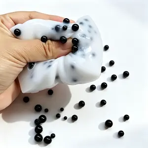 2pcs Soft Texture Pimple Squeezing Toy, Live Stream Sleep Aid Stress Relief Prop, Sensory Design Reusable Toy, Anxiety Relief Gift