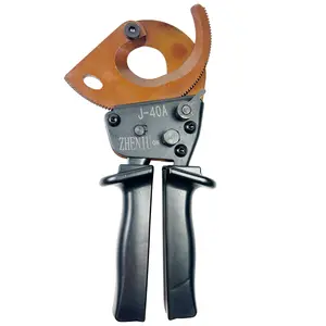 ZHENIU J40A Power Construction Machines and Tools for Cable Hand Ratchet Cable Cutter
