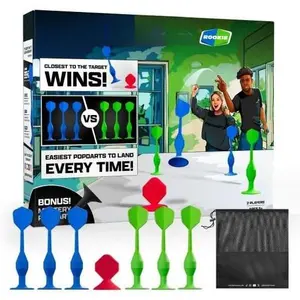 Game Rookie Pack – Beginner-Friendly Suction Cup Dart Game for Kids, Families, and New Players| Indoor & Outdoor Target Toss Game| Fast Setup, Durable, Simple Rules, and Fun for All Ages!