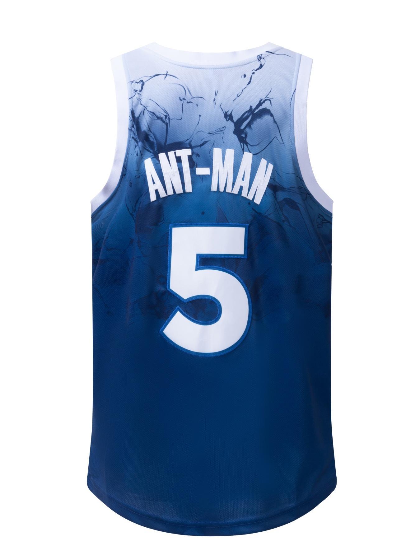Men's #5 Basketball Jersey, Special Edition Jersey, Breathable Polyester Fabric Basketball Vest, Basketball Clothing for Games, Training & Casual Wear, Gymclothes, Sports Jersey, Sports Top
