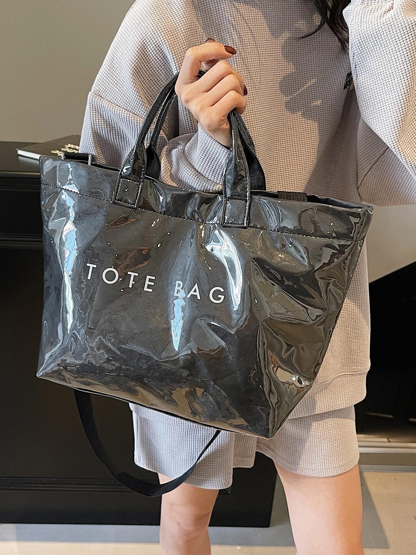 Fashion  Tote Bag, Large Capacity Shoulder Bag for Women, Casual Trendy Versatile High-quality Daily Commuting Bag, Girl Fashionable Shopping Bag, Commuter Tote Bag