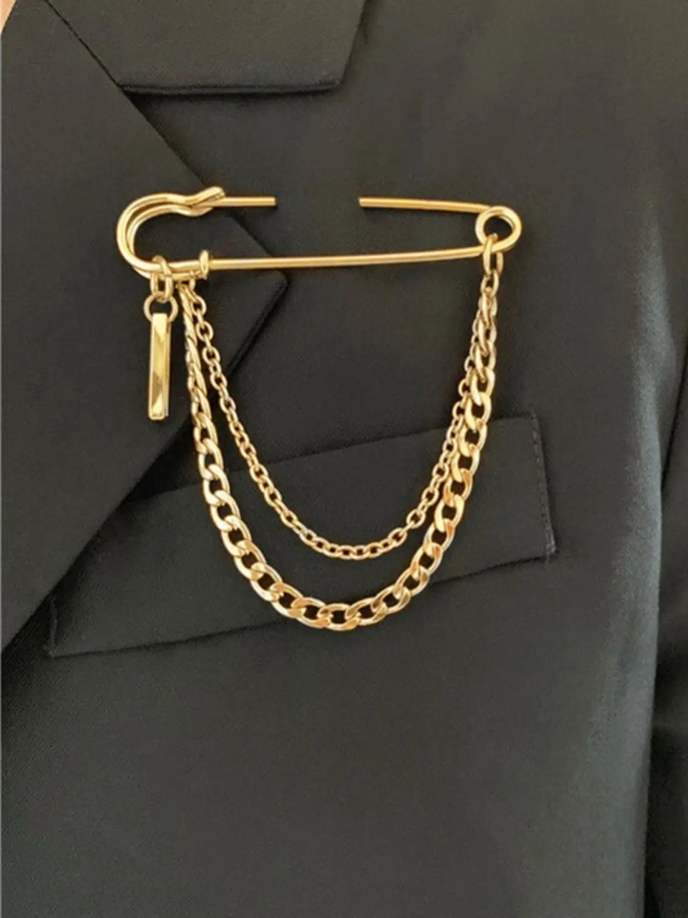 Mydear Pin Design Brooch, Elegant Clothing Accessories, Lapel Pin, Oil Drop Brooch, Corsage, Multifunctional, Casual Style, All Seasons