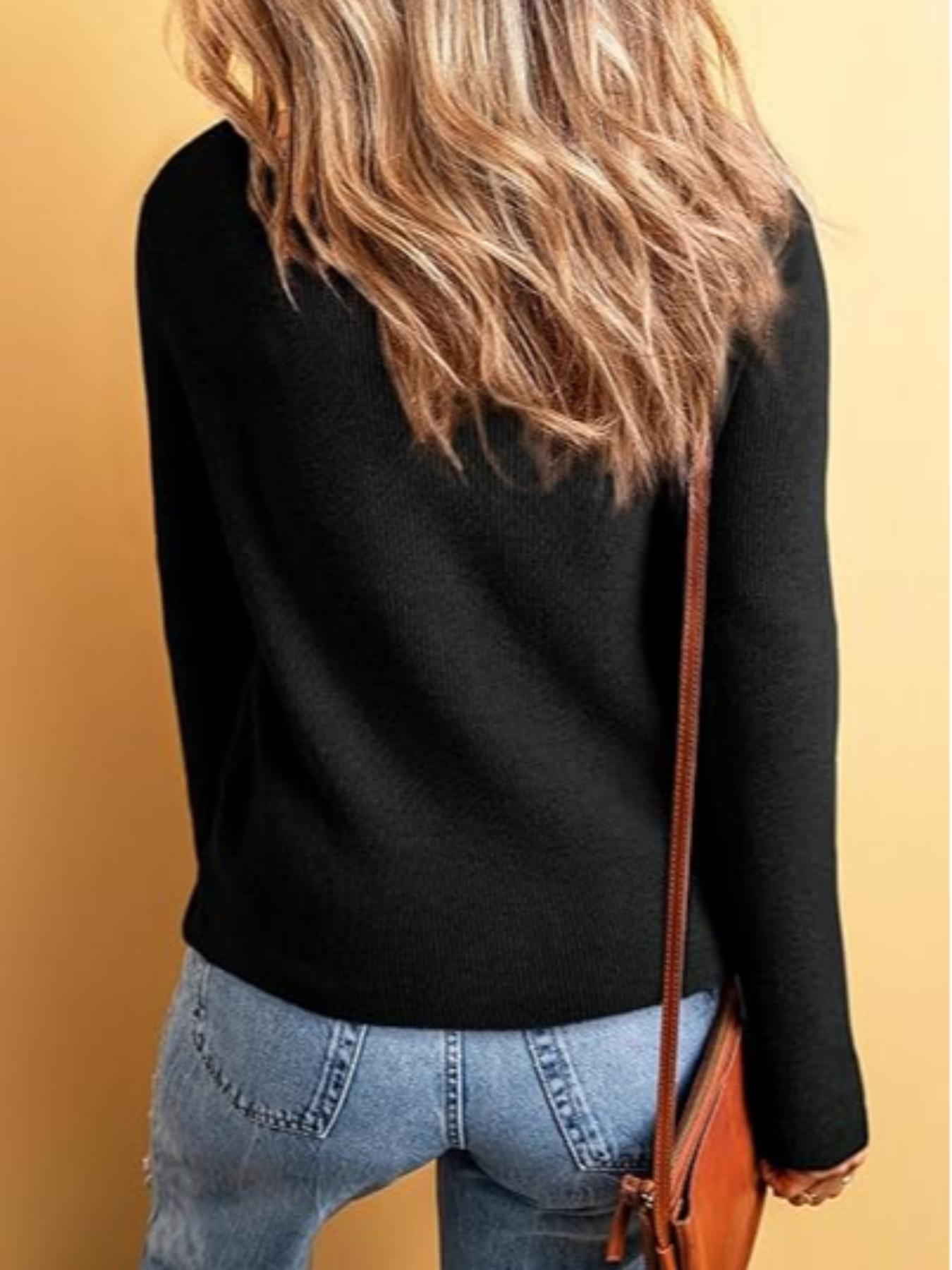 Women's Plain  Cardigan, Casual Long Sleeve V Neck Cardigan for Summer, Fashion Women's Knitwear for Daily Wear, Knitted Cardigan Tops