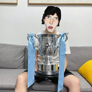England Football League Cup Replica, High-Quality Sports Memorabilia, Elegant Desktop Decor, Ideal Gift Choice, Perfect for Collectors