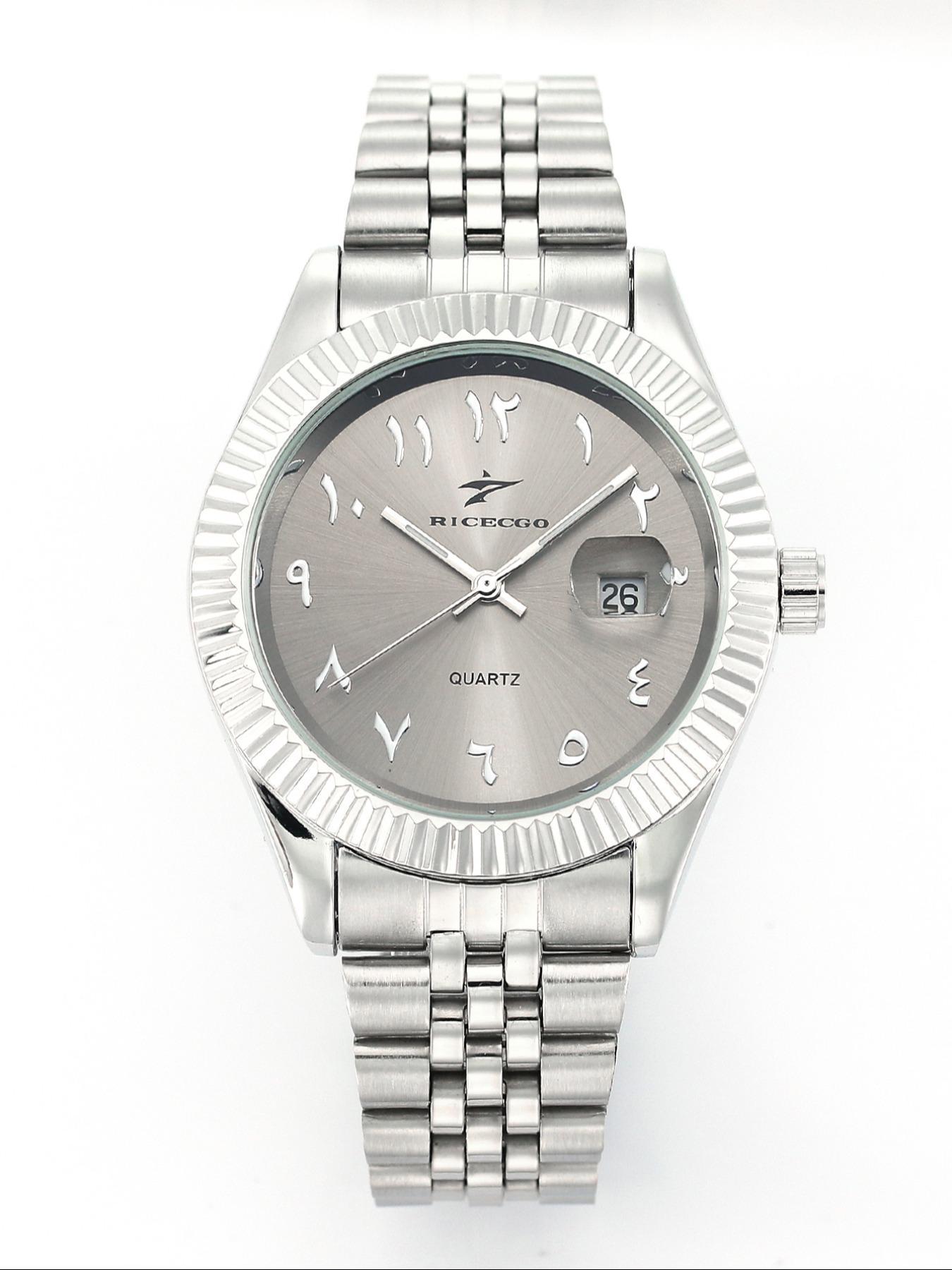 Men's Business Fashion Round Dial Analog Quartz Watch, Fashion Watch for Party, Daily Clothing Decor, Trendy All-match & Exquisite Watch for Birthday Gift with Box, Business Fashion Watches