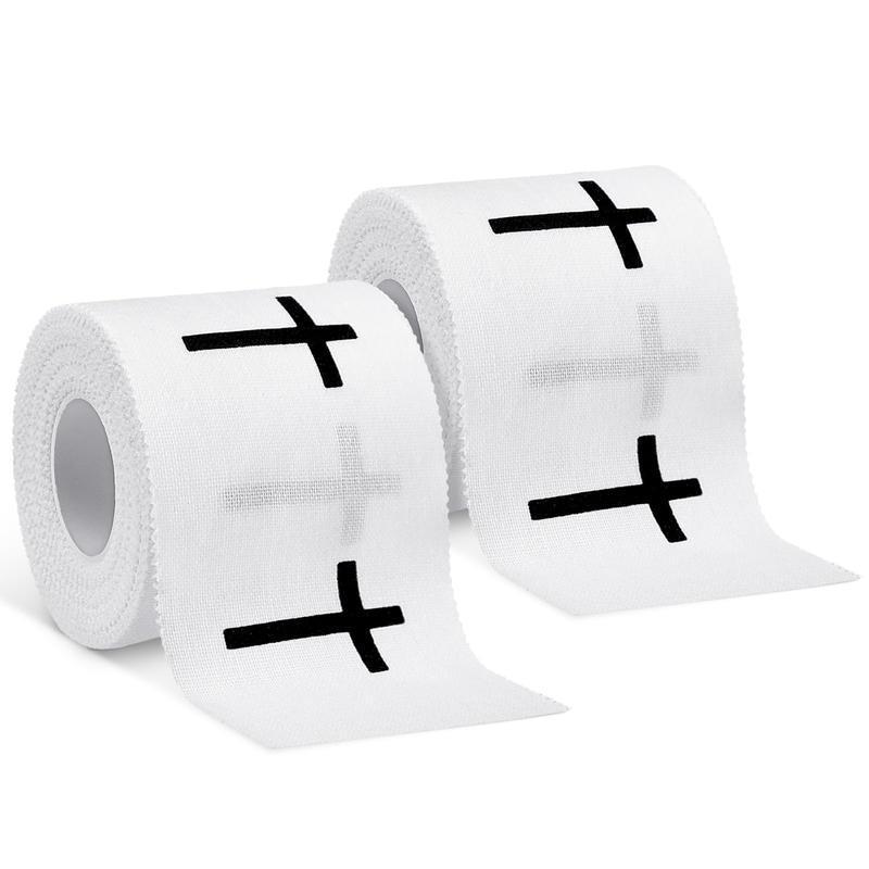 Cross Tape Christian Athletic Sports Wrap – 2in x 23ft Cotton Wrist Tape for Soccer, Football, Baseball, Gymnastics, and Boxing, Inspirational Church or Faith-Based Gift
