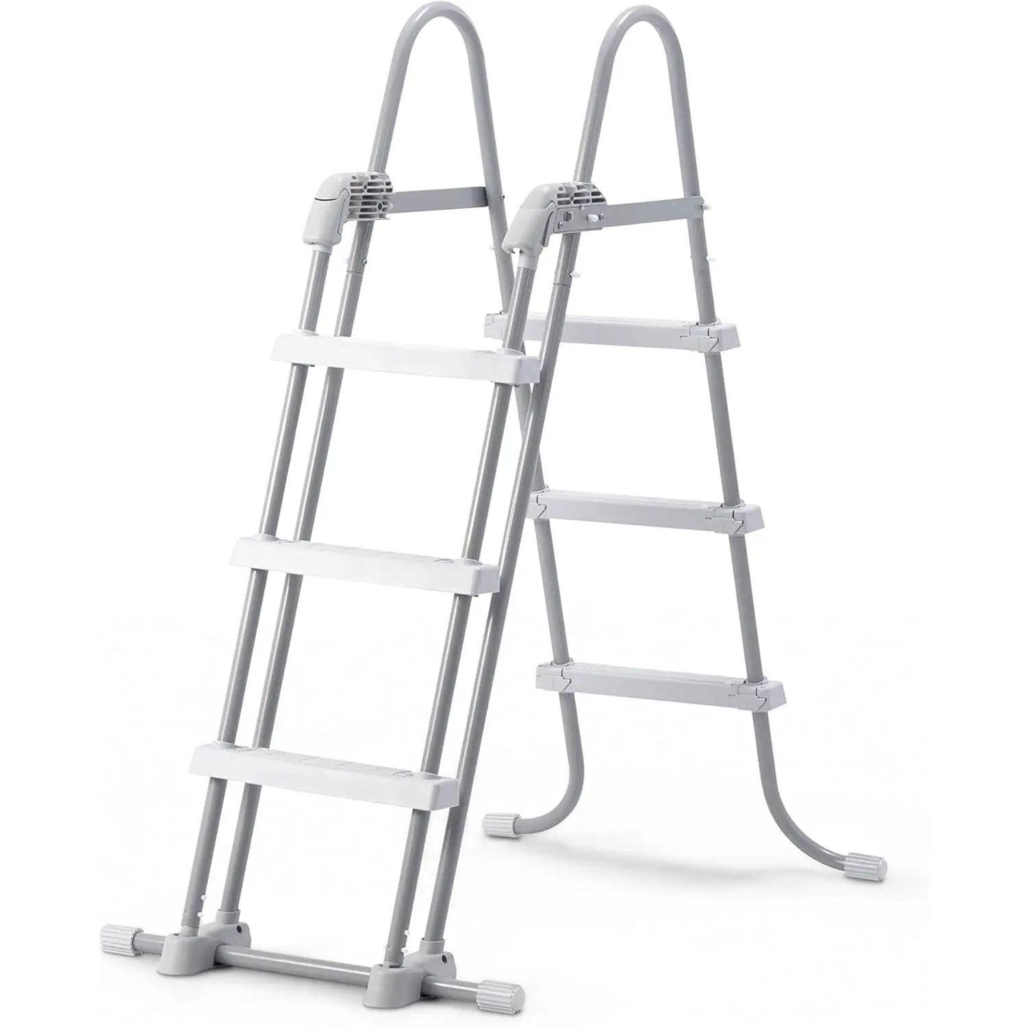 Deluxe Pool Ladder with Removable Steps for 36-Inch and 42-Inch Wall Height Above Ground Pools
