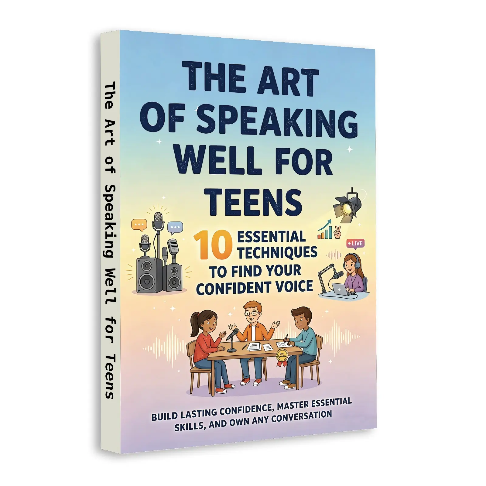 Teen Communication Skills Guide, Confident Speaking, Social Skills, Conversation Practice, Public Speaking and Emotional Intelligence