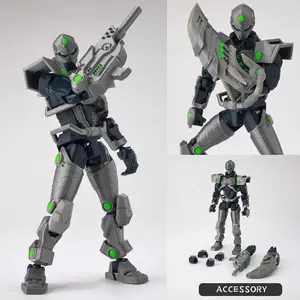 In Stock 3d Printed Invincible Toys Action Figures T13 Dummy 13 Superheroes Multi-Jointed Movable Shapeshift Toy Technology jack