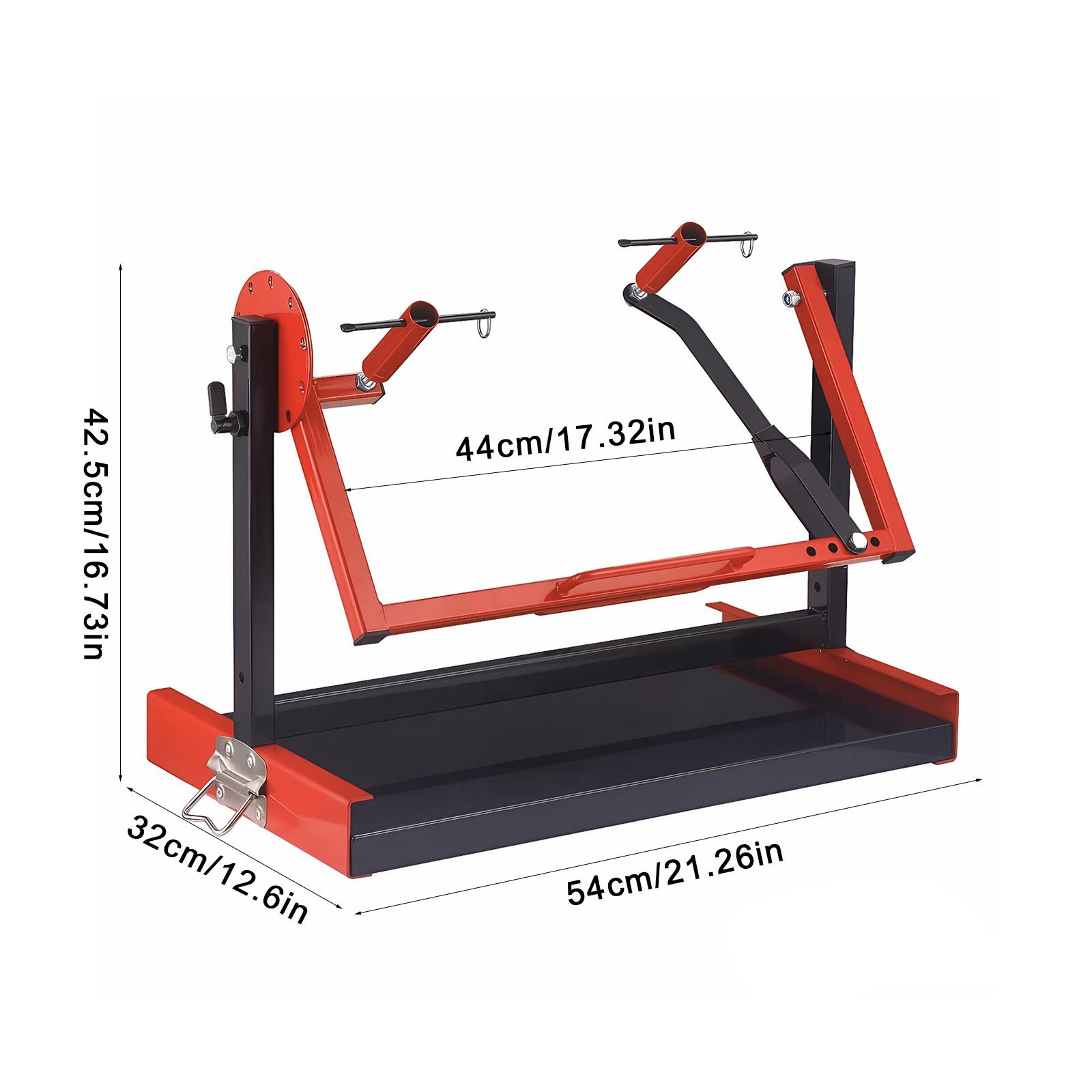 Motorcycle Engine Stand Easy Assembly Rotating Dirt Bike Engine Stand Adjustable for Vertical-Type Single Cylinder 2 Or 4-Stroke NEW