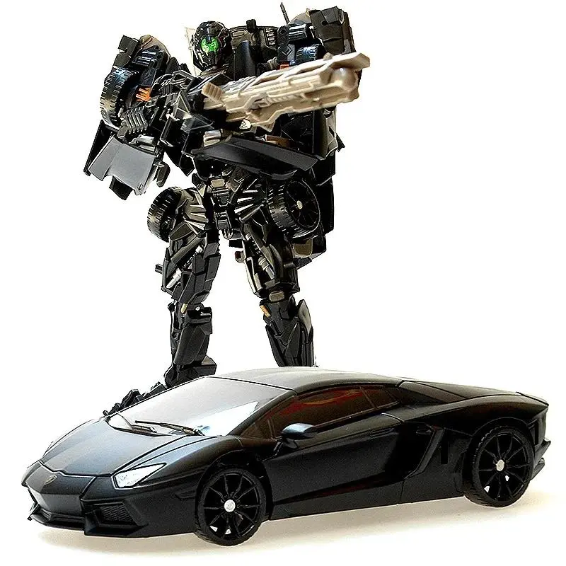 Transformation Film Version Deformed Car  Robot Toy 4 Dark Lockdown Robot Car Action Figure Robot Creativity Toy Birthday Gifts