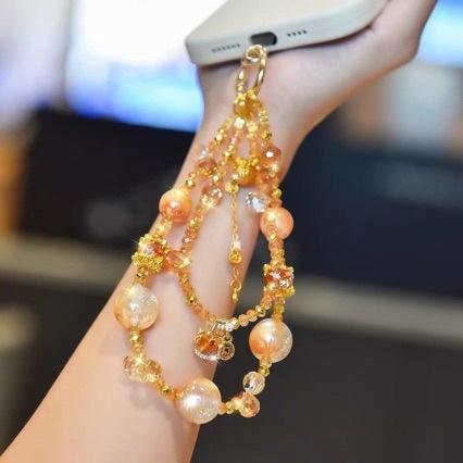 New Chinese-style fortune and peace lock pendant phone chain, niche design with a sense of sophistication, phone lanyard accessory