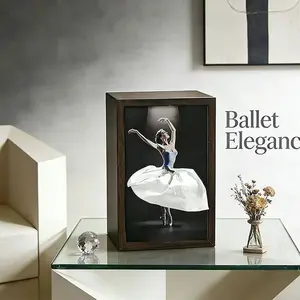 Elegant Ballet Girl Tissue Box, Creative High-End Art Piece for Living Room Bedroom Desk Decor, Home Creative Tissue Holder, Unique Ornament