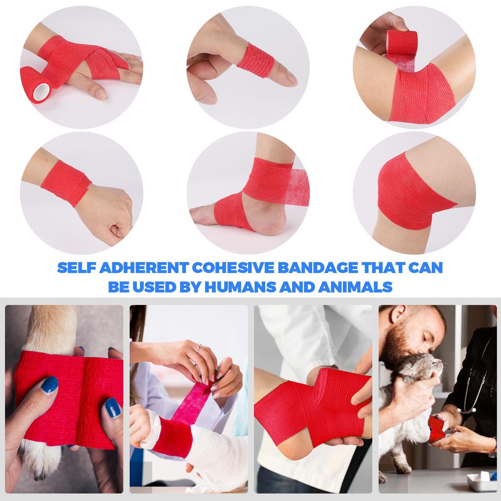 Self Adhesive Bandage, Breathable Waterproof Solid Color Sports Bandage, Outdoor Finger Pressure Bandage, Basketball Football Foot Bandage, Breathable Sports Tape, Athletic Tape, Sports Wrap, Volleyball Tape, Christmas Gift
