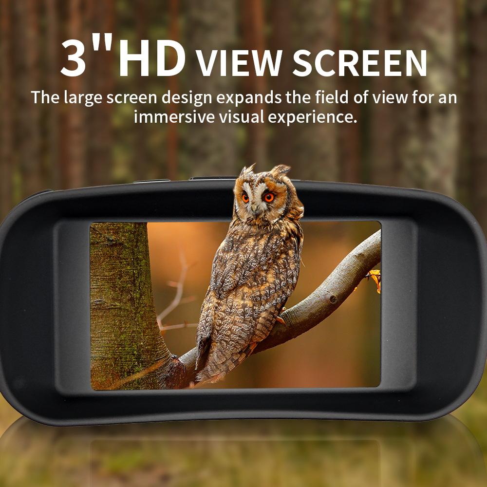 Night Vision Goggles-Night VisionBinoculars,2000 mAh Battery,7 Levels Infrared,6XDigital Zoom,Wildlife Observation,Hunting,Camping