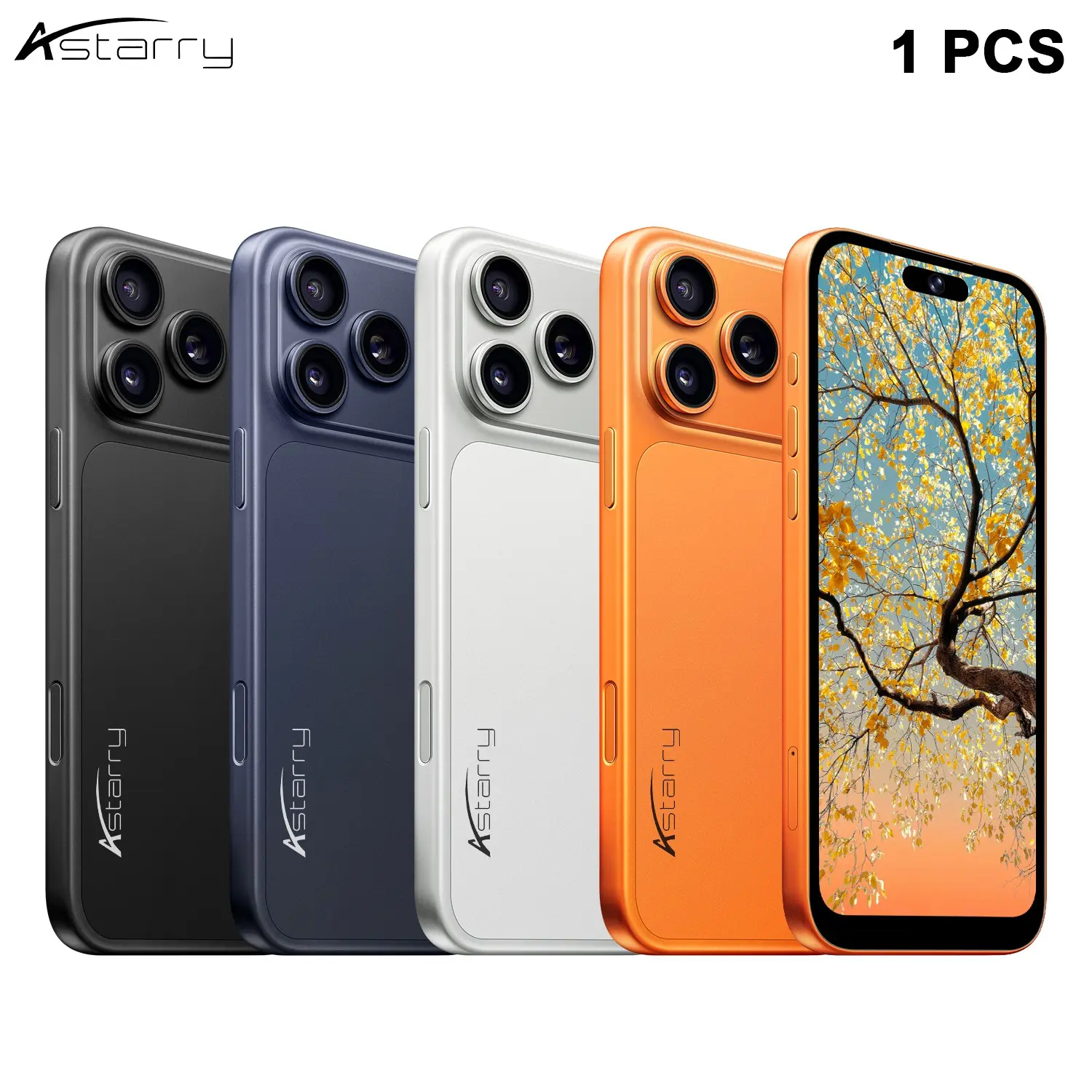 Astarry 17 Pro Max Smartphone, 6.75-Inch HD Screen, 3gb+32GB RAM, 4100mah Battery, Quad Core Android 12.0, Dual Sim, Bluetooth-compatible, GPS, Elderly Friendly