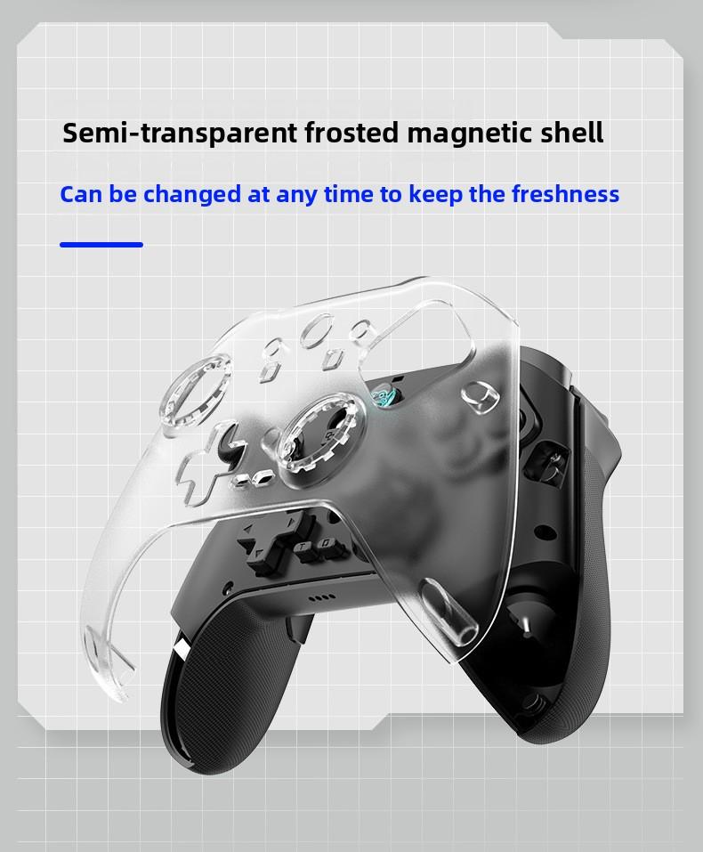 Wireless Bluetooth Handle Charging Base Magnetic Steam Gamepad Hall Rocker Android/iOS/PC PS5 Controller with Touchpad PS4 Turbo Set play vital accessories retro game console stick lever back thumbsticks grip dual vibration double Xbox function axis gyro