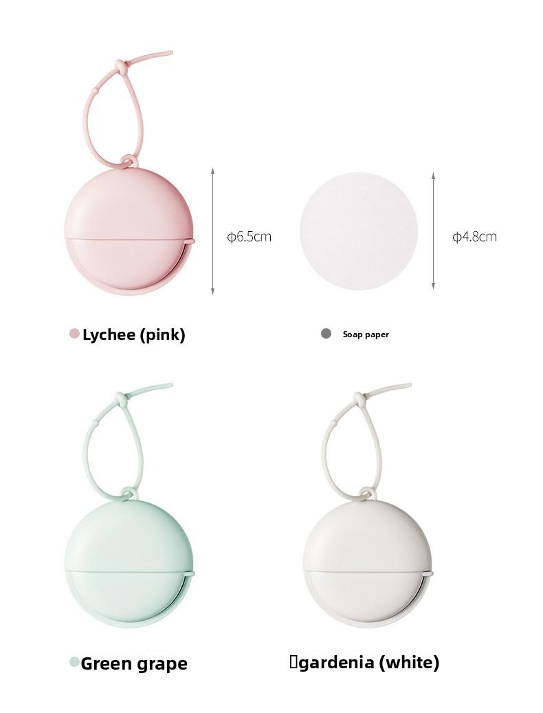 FaSoLa Antibacterial Soap Sheets Portable Paper Soap for School and Outdoor Travel