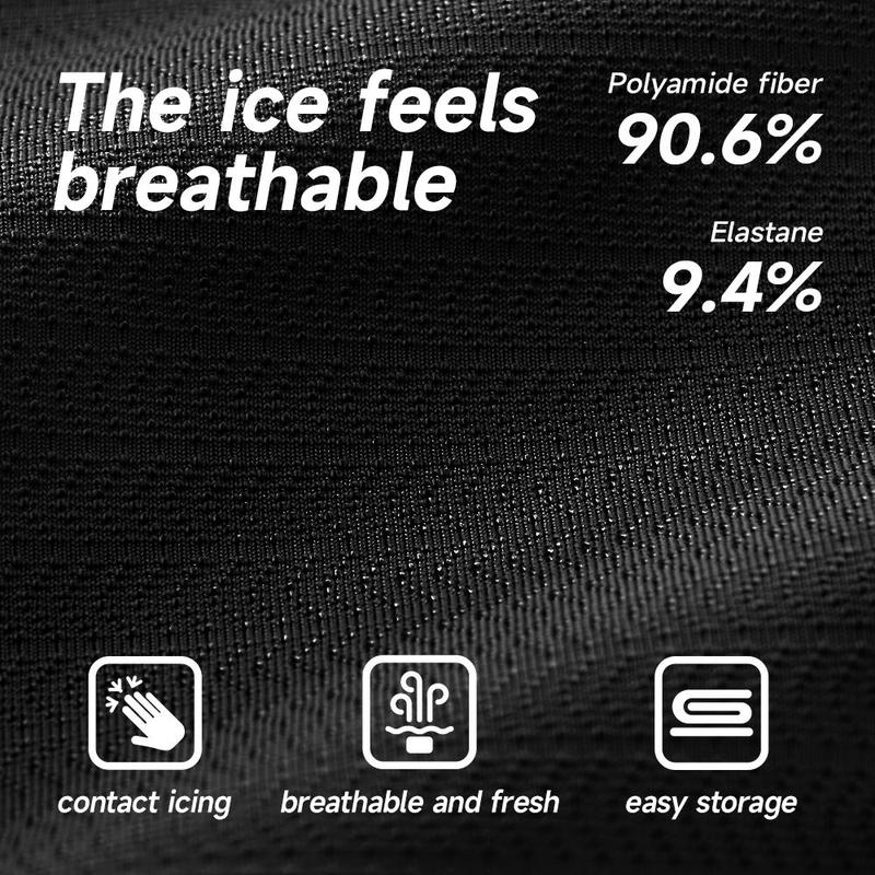 Ice Silk Sports Cycling Cap, Breathable Motorcycle Helmet Liner, Summer Comforts Sports Balaclava for Men & Women, Outdoor Sports Hat