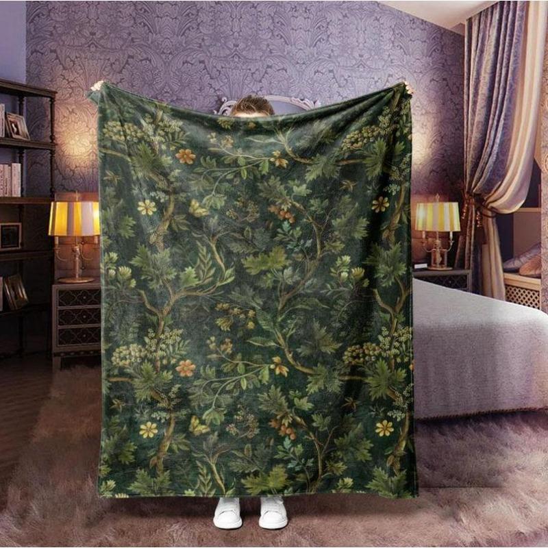 Dank Weed Theme Blanket Super Soft Flannel Blanket- Suitable For Use on Sofas, Beds, or For Travel, Gentle on The Skin, an Excellent Gift Multi-Purpose Holiday Blanket, Warm and Soft, Suitable For All Seasons