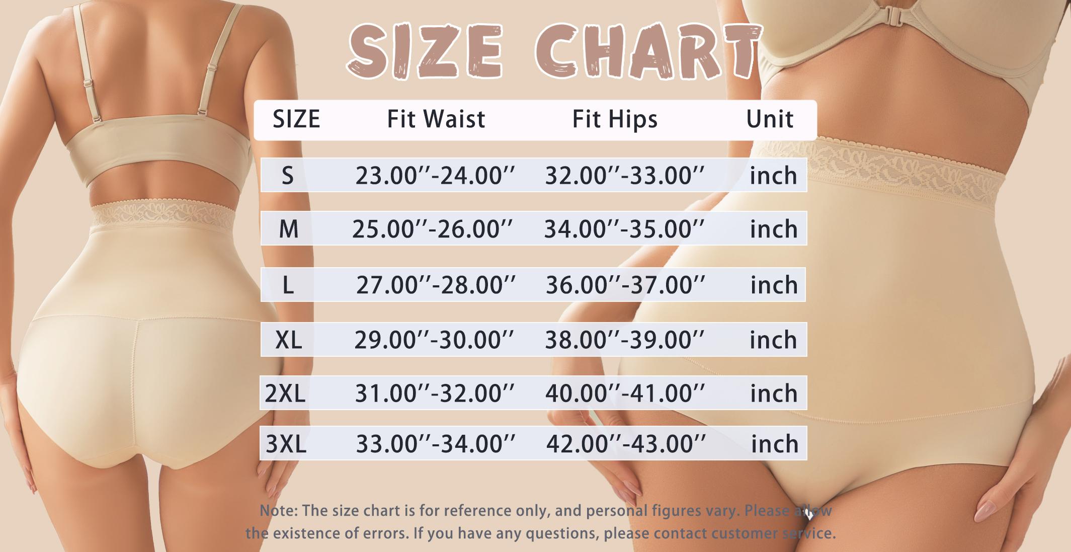 FINETOO Unite Store 3PCS High Waisted Underwear for Women Tummy Control Underwear Lace Waistband Design Soft Nylon Stretchy No Show S-3XL Womenswear