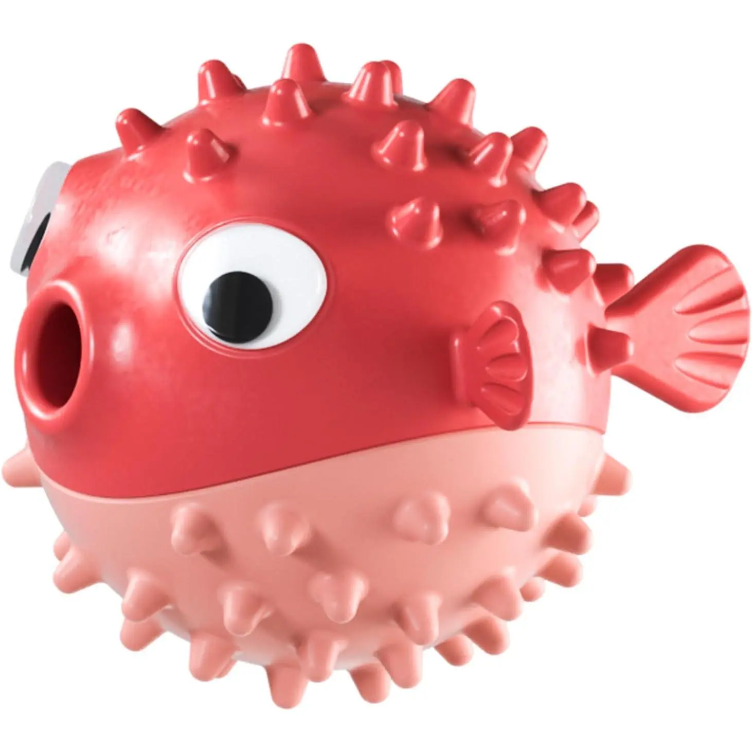 Balls with  Sound, Interactive  Toys, Dispensing  Toys,  Toys Balls,Rubber Elastic Ball Toys for Small Medium Large  and Small Dogs (Red)