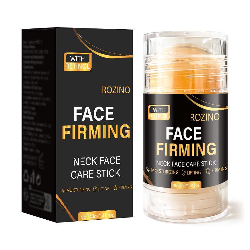 Retinol Firming Facial Moisturizer Care Stick, 40 g / 1.41 oz, Lifts & Reduces Wrinkles on the Face & Neck, Moisturizes & Nourishes, Reduces Fine Lines, Portable Design with Anti-Aging Ingredients